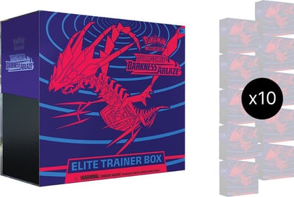 Darkness Ablaze Elite Trainer Box Case, SWSH03: Darkness Ablaze P266951
