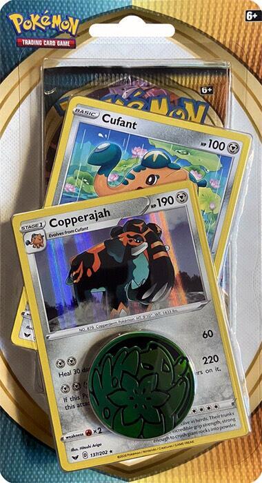 Sword & Shield Single Blister Pack [Cufant & Copperajah], SWSH03: Darkness Ablaze P668526