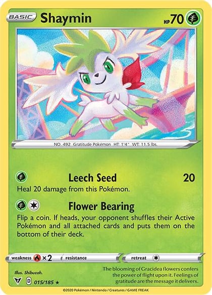 Shaymin, SWSH04: Vivid Voltage 015/185