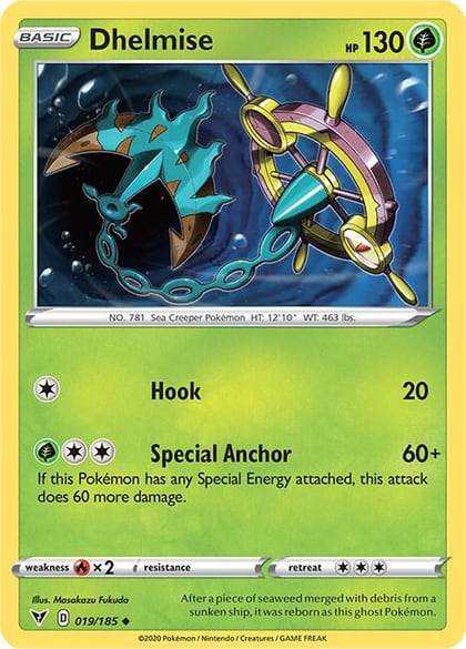 Dhelmise, SWSH04: Vivid Voltage 019/185