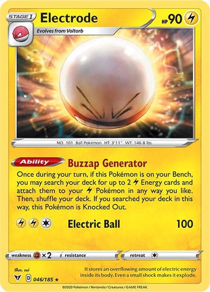 Electrode, SWSH04: Vivid Voltage 046/185