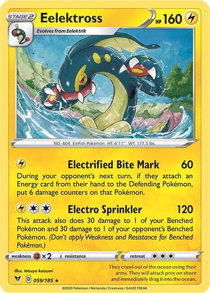 Eelektross, SWSH04: Vivid Voltage 059/185