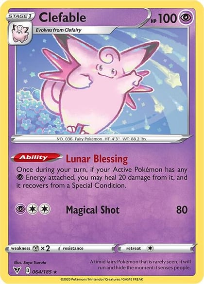 Clefable, SWSH04: Vivid Voltage 064/185