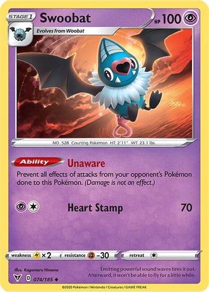 Swoobat, SWSH04: Vivid Voltage 074/185