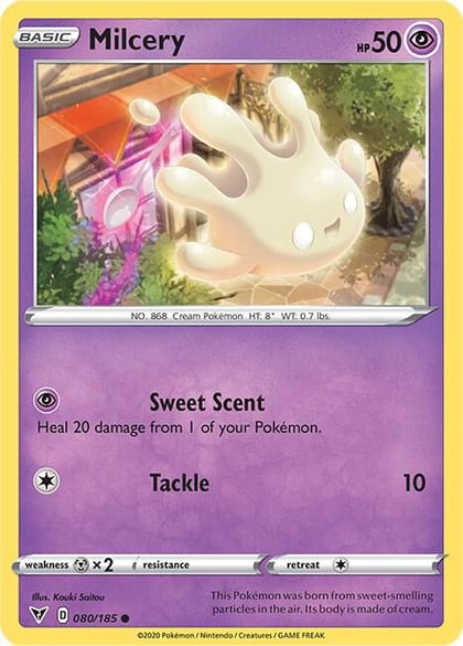 Milcery, SWSH04: Vivid Voltage 080/185