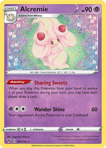 Alcremie, SWSH04: Vivid Voltage 081/185