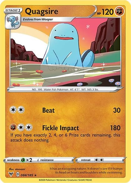 Quagsire, SWSH04: Vivid Voltage 084/185