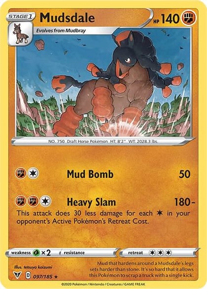 Mudsdale, SWSH04: Vivid Voltage 097/185
