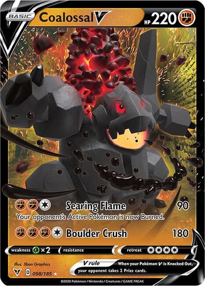 Coalossal V, SWSH04: Vivid Voltage 098/185