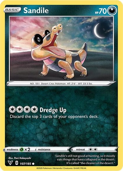 Sandile, SWSH04: Vivid Voltage 107/185