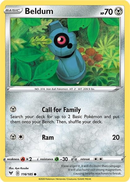 Beldum, SWSH04: Vivid Voltage 116/185