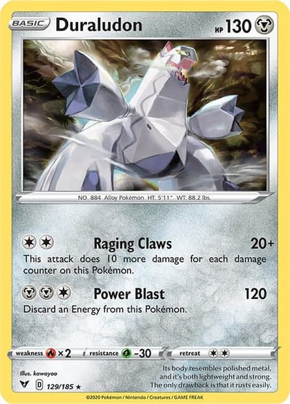 Duraludon, SWSH04: Vivid Voltage 129/185