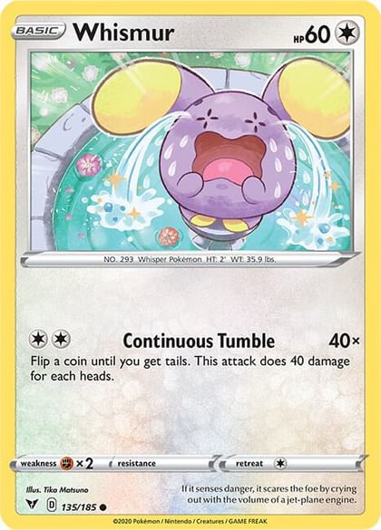 Whismur, SWSH04: Vivid Voltage 135/185