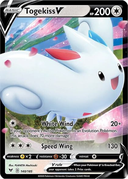 Togekiss V, SWSH04: Vivid Voltage 140/185