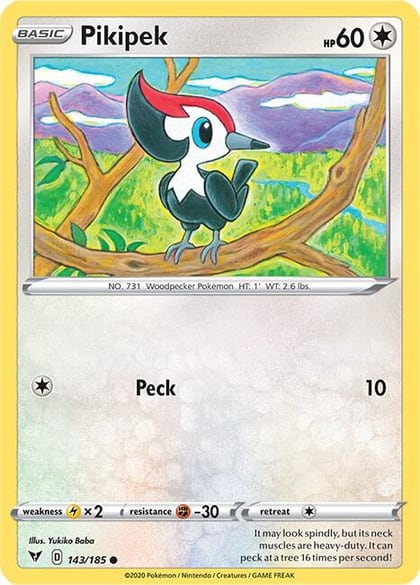 Pikipek, SWSH04: Vivid Voltage 143/185
