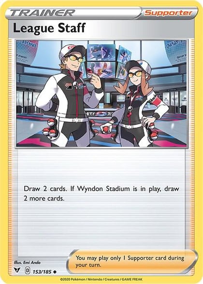 League Staff, SWSH04: Vivid Voltage 153/185