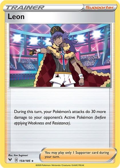 Leon, SWSH04: Vivid Voltage 154/185