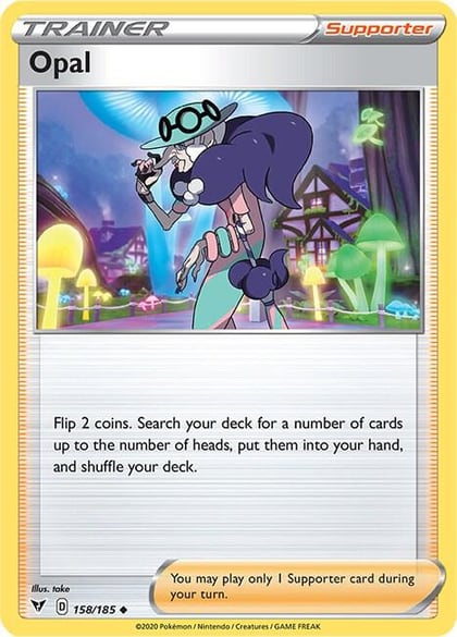 Opal, SWSH04: Vivid Voltage 158/185