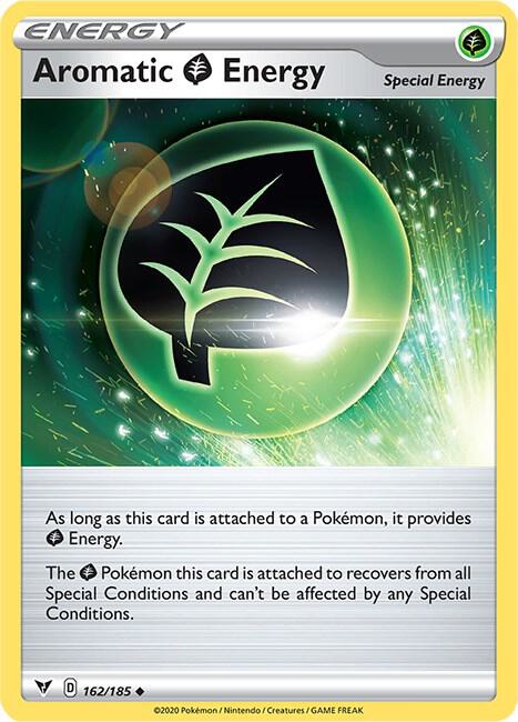 Aromatic Grass Energy, SWSH04: Vivid Voltage 162/185
