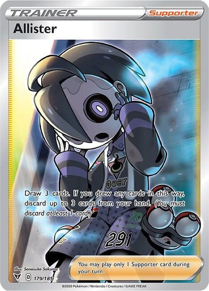Allister (Full Art), SWSH04: Vivid Voltage 179/185