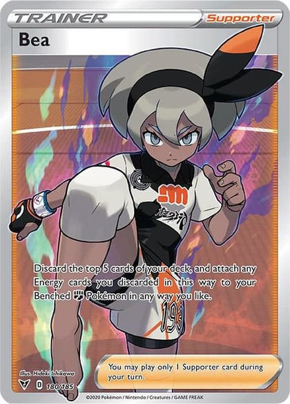 Bea (Full Art), SWSH04: Vivid Voltage 180/185