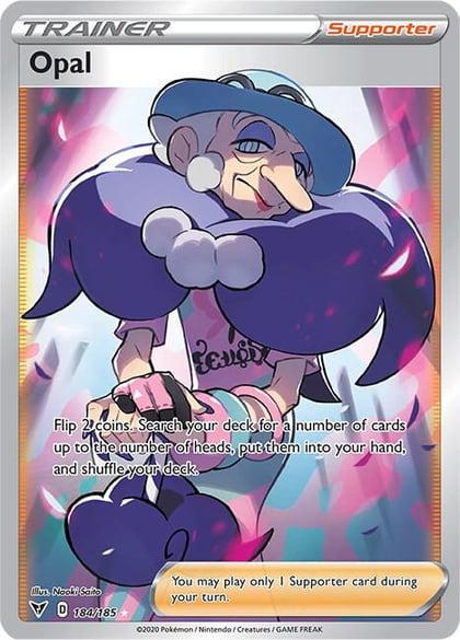 Opal (Full Art), SWSH04: Vivid Voltage 184/185