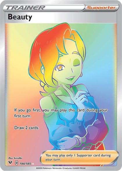 Beauty (Secret), SWSH04: Vivid Voltage 194/185