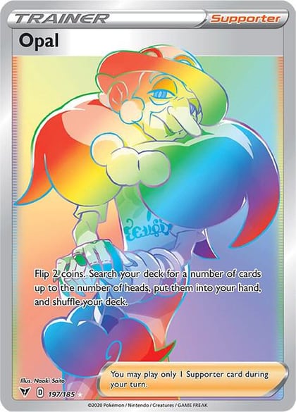 Opal (Secret), SWSH04: Vivid Voltage 197/185