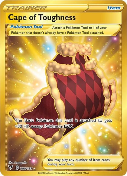 Cape of Toughness (Secret), SWSH04: Vivid Voltage 200/185