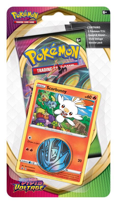Vivid Voltage Single Pack Blister [Scorbunny], SWSH04: Vivid Voltage P221747