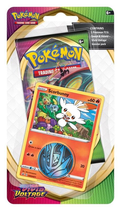 Vivid Voltage Single Pack Blister [Scorbunny], SWSH04: Vivid Voltage P221747