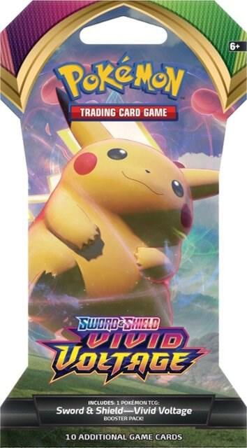 Vivid Voltage Sleeved Booster Pack, SWSH04: Vivid Voltage P245143