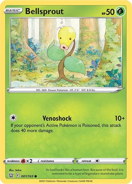 Bellsprout, SWSH05: Battle Styles 001/163