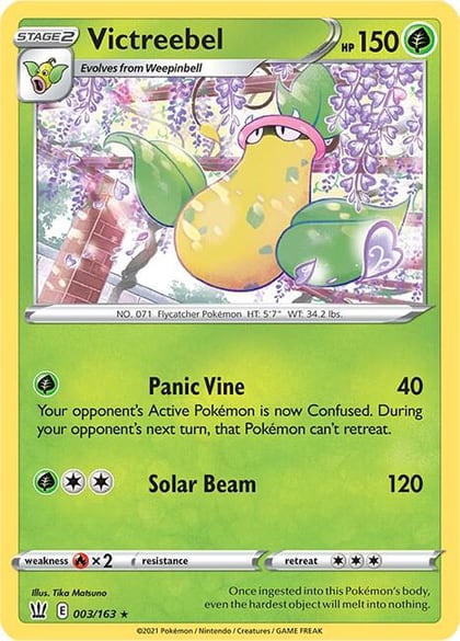 Victreebel, SWSH05: Battle Styles 003/163
