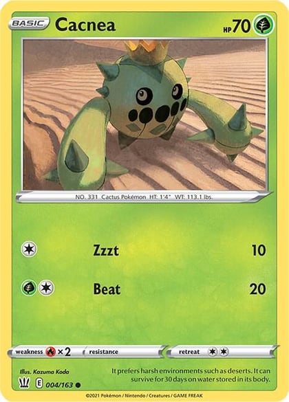Cacnea, SWSH05: Battle Styles 004/163