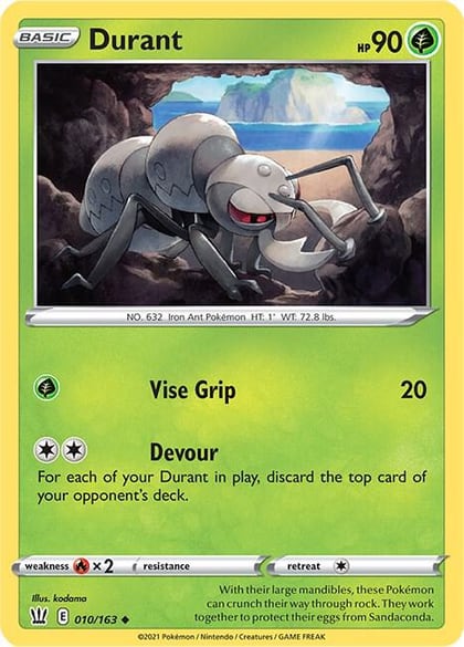 Durant, SWSH05: Battle Styles 010/163