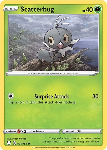 Scatterbug, SWSH05: Battle Styles 011/163
