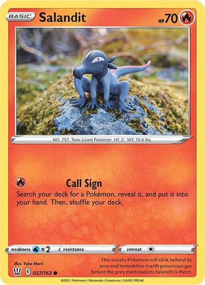 Salandit, SWSH05: Battle Styles 027/163
