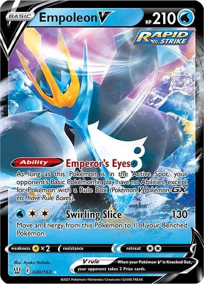Empoleon V, SWSH05: Battle Styles 040/163