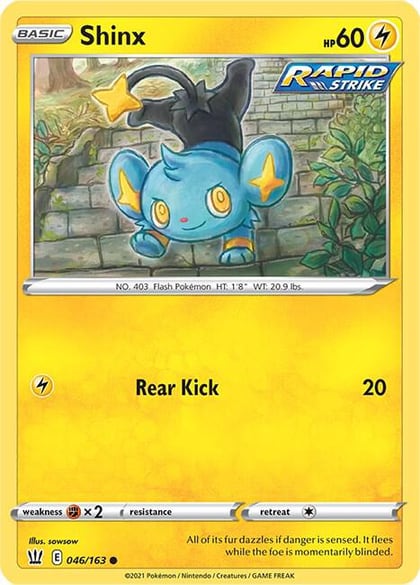 Shinx, SWSH05: Battle Styles 046/163