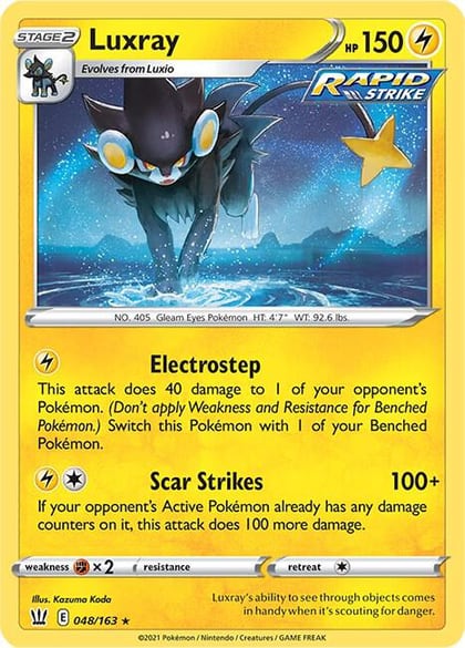 Luxray, SWSH05: Battle Styles 048/163