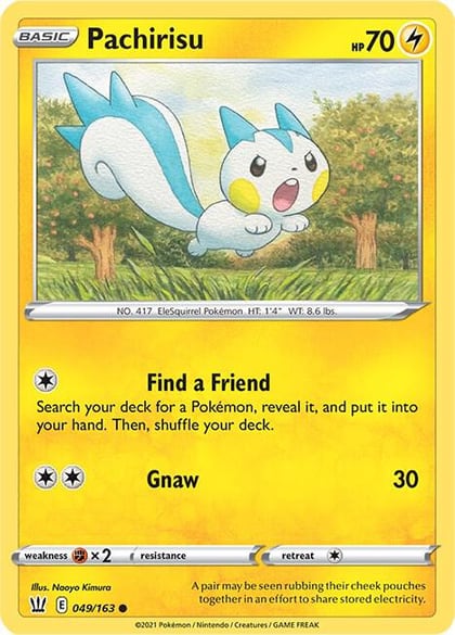 Pachirisu, SWSH05: Battle Styles 049/163