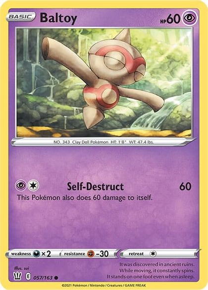 Baltoy, SWSH05: Battle Styles 057/163