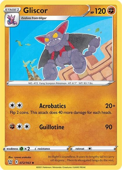 Gliscor, SWSH05: Battle Styles 072/163