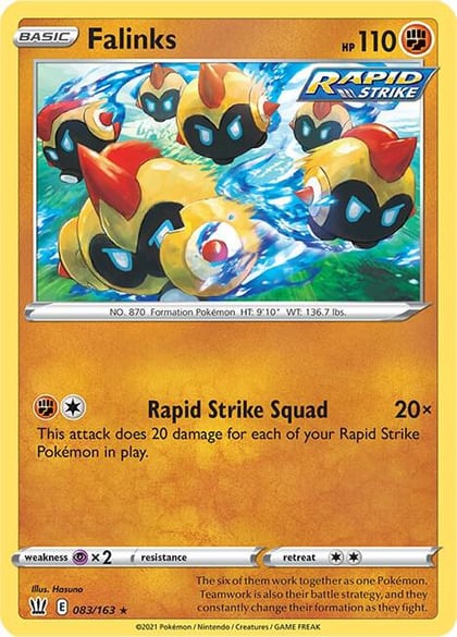 Falinks, SWSH05: Battle Styles 083/163