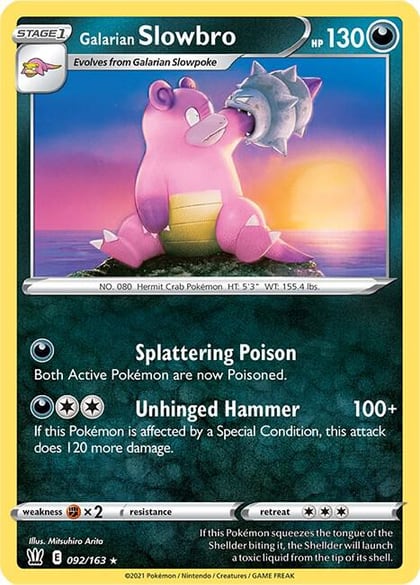 Galarian Slowbro, SWSH05: Battle Styles 092/163