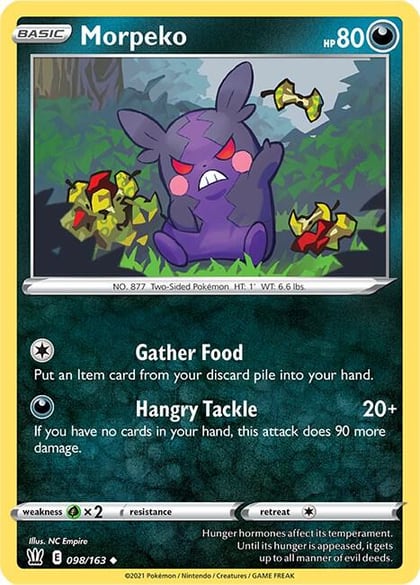 Morpeko, SWSH05: Battle Styles 098/163