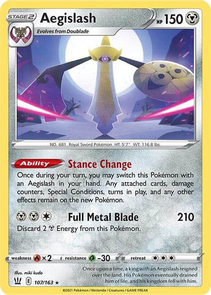 Aegislash (107), SWSH05: Battle Styles 107/163