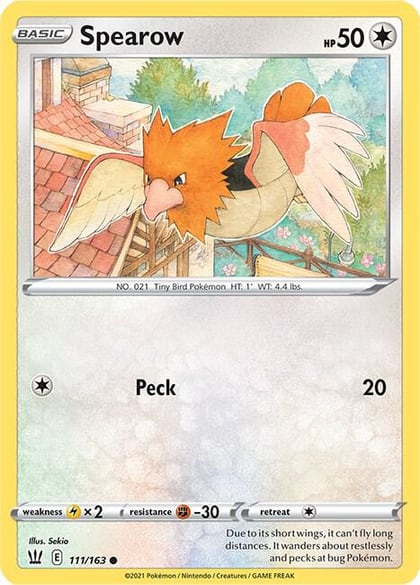 Spearow, SWSH05: Battle Styles 111/163
