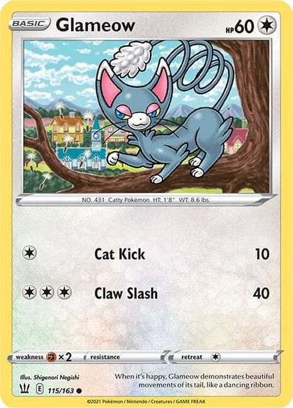 Glameow, SWSH05: Battle Styles 115/163